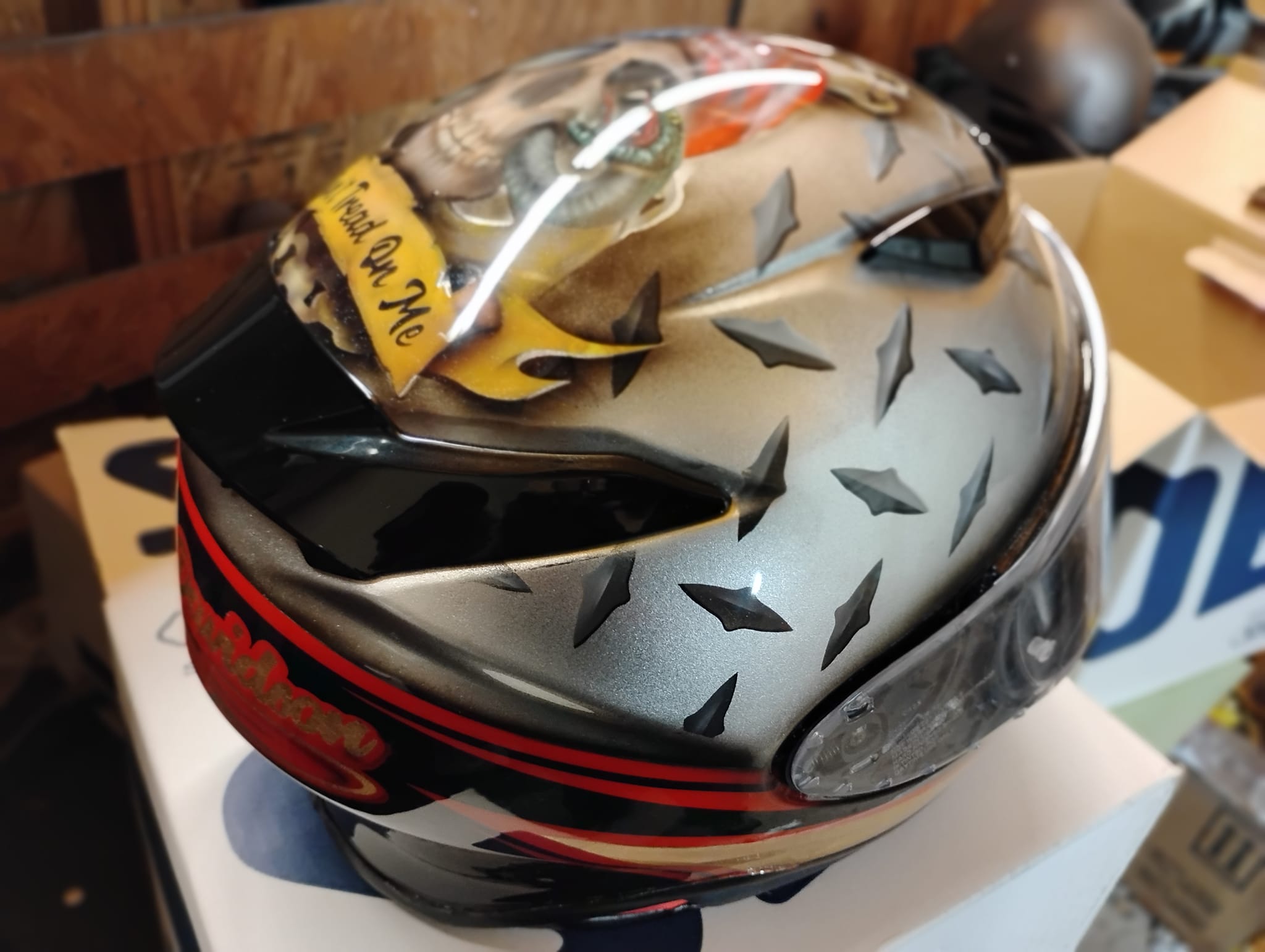 custom [oanted helmet]